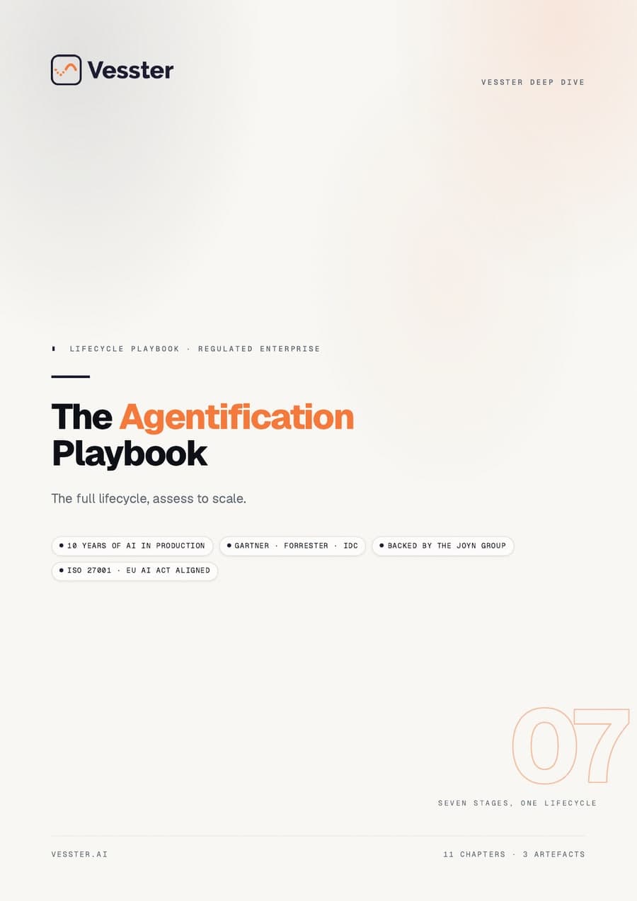 The Agentification Playbook — cover