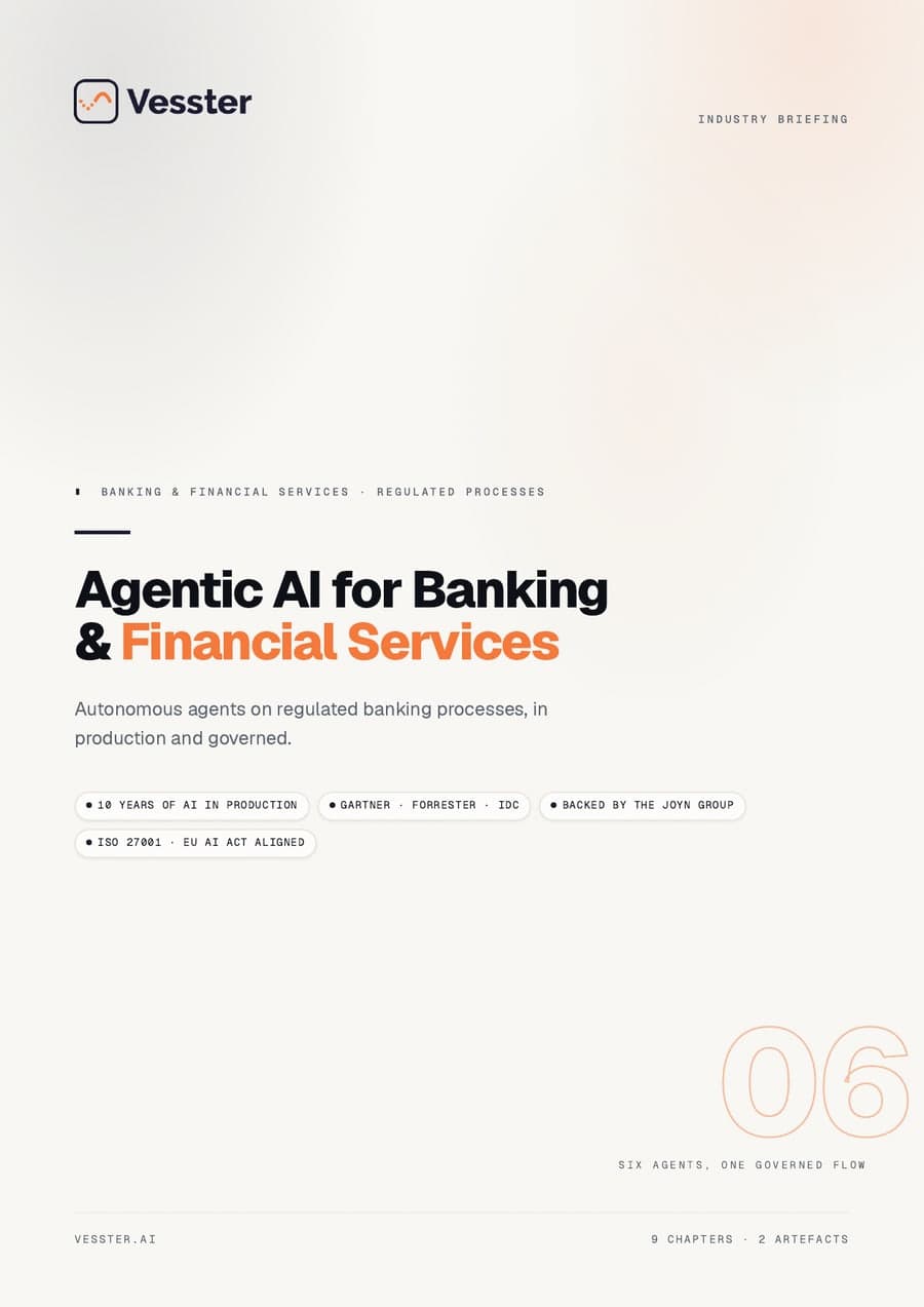 Agentic AI for Banking & Financial Services — cover