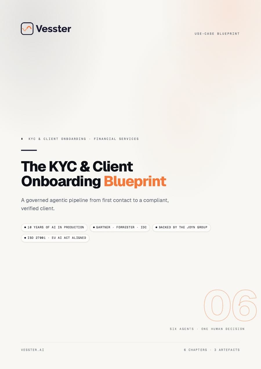 The KYC & Client Onboarding Blueprint — cover